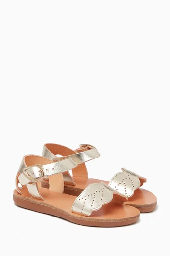 Little Andromeda Soft Sandals in Leather