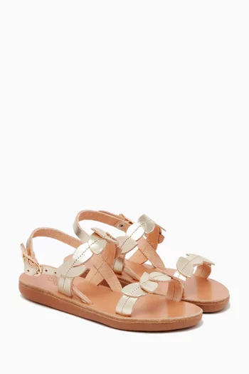 Little Fysi Soft Sandals in Leather