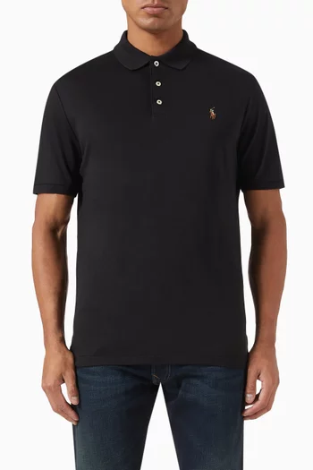 Polo Shirt in Cotton Jersey