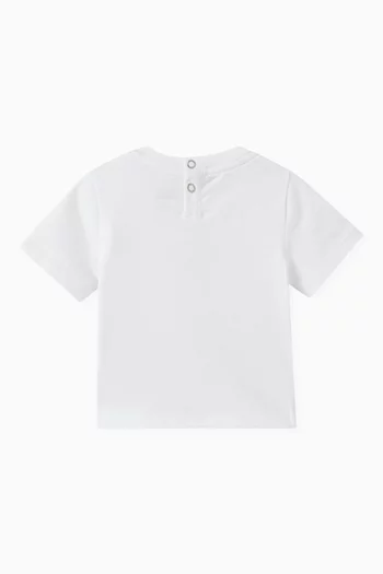 Logo Print T-Shirt in Cotton