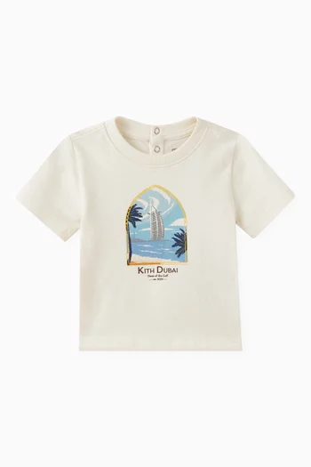Dubai Beachfront T-shirt in Cotton