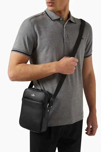 Award Messenger Bag in Italian Leather