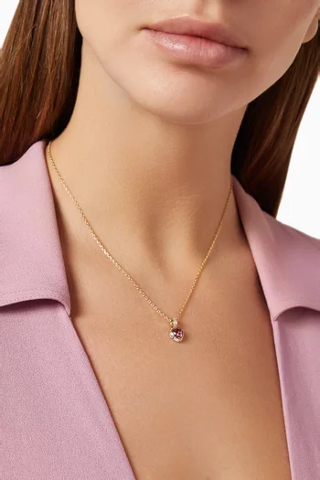 Stilla Heart Pendant Necklace in Gold-plated Metal