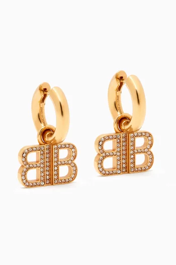 BB 2.0 Hoop Earrings in Brass