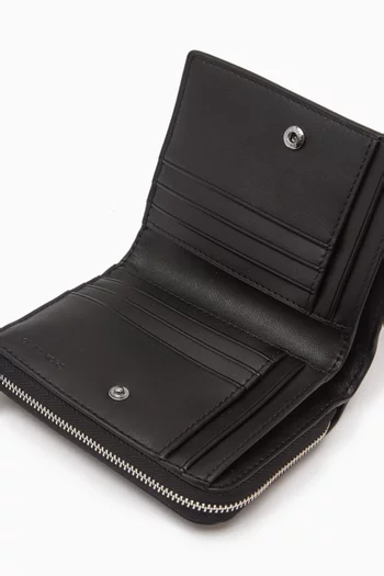 Hudson Folio Wallet in Signature Monogram Jacquard