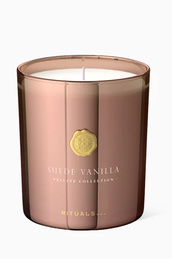 Suede Vanilla Scented Candle, 360g