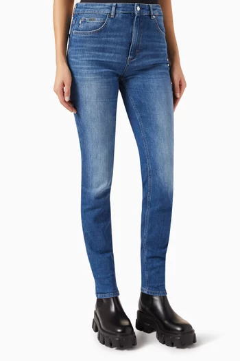 Jackie Slim-fit Jeans in Cotton-denim