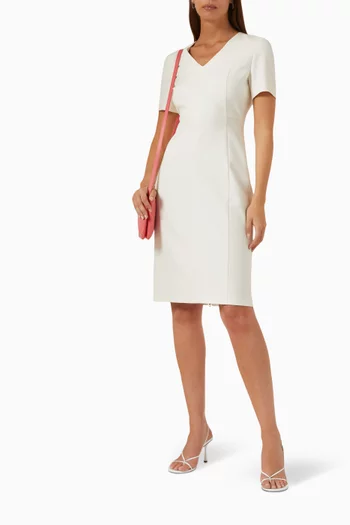 Damaisa Sheath Dress in Viscose-blend