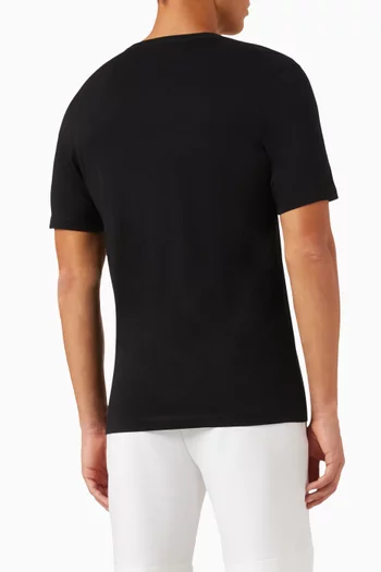 Short Sleeved T-Shirt in Cotton, Set of 3