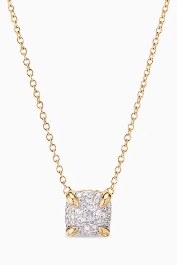 Petite Chatelaine® Diamond Necklace in 18kt Gold