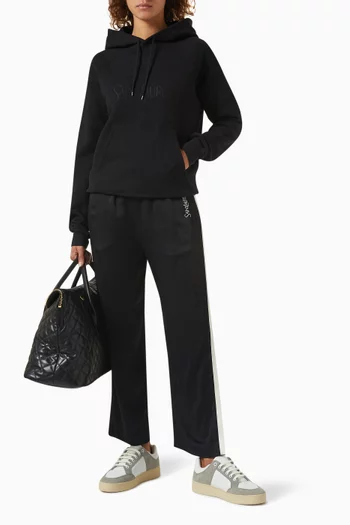 Monogram Hoodie in Cotton Fleece