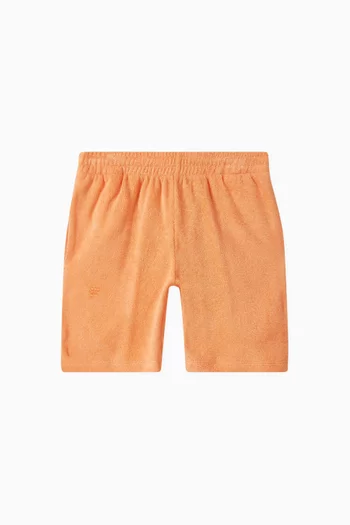 Towelling Shorts in Organic-cotton