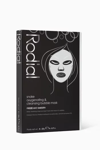Snake Bubble Sheet Mask (Box Of 4)