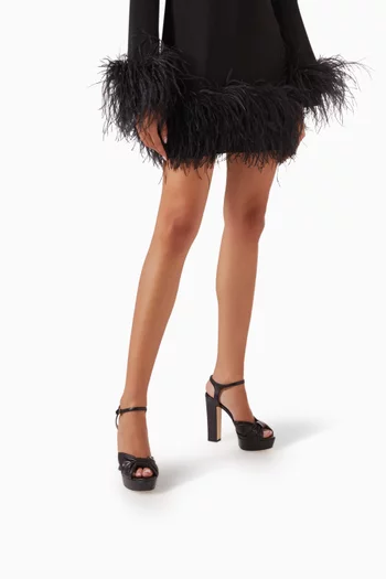 Heloise 120 Platform Sandals in Nappa