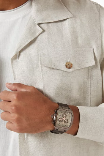 ساعة سبيريت تونو كرونوغراف ستانلس ستيل، 44 مم