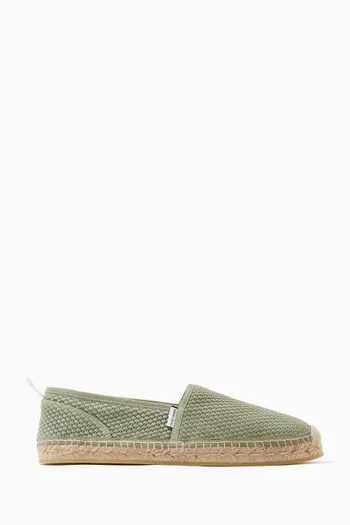Egon Woven Espadrilles in Suede