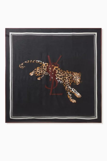 Square Scarf in Modal & Cashmere