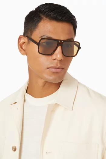 The Nax Sunglasses in Acetate