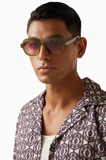 The Fara The Sunglasses in Acetate