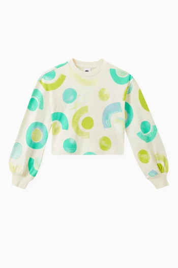 NSW Graphic Print Top in Cotton