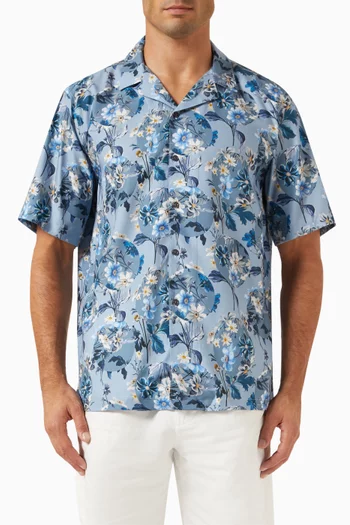 قميص ليام بطبعة زهور تينسيل