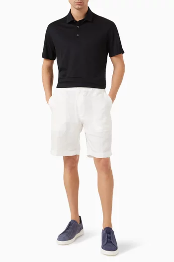 Polo Shirt in High Performance ™ Wool