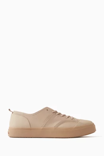 Court Cupsole Sneakers in Leather
