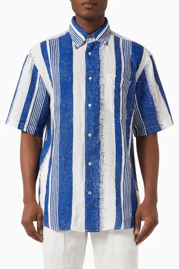 Striped Shirt in Linen