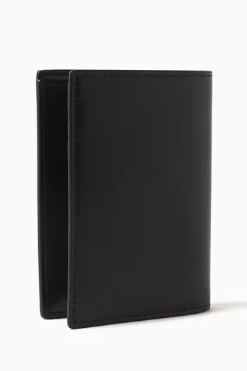 Tiny Cassandre Credit Card Wallet in Matte Leather