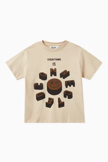 Riley Printed T-Shirt in Organic Cotton