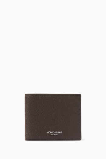 Armani wallet brown hotsell