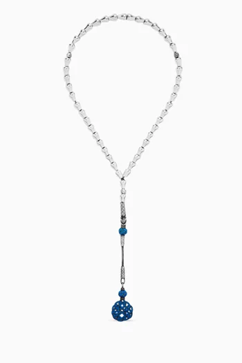 Small Aluminum Masbaha Prayer Beads