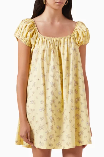 Julie Mini Dress in Cotton