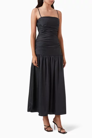 Natalia Maxi Dress in Recycled Fabric