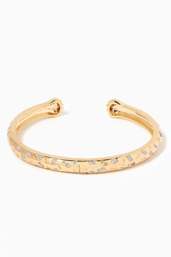 Jonc Papatte Diamond Bracelet in 9kt Gold