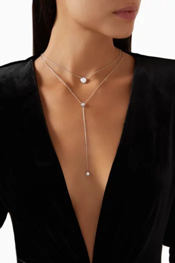 قلادة بطبقات وحلي دائرية نحاس