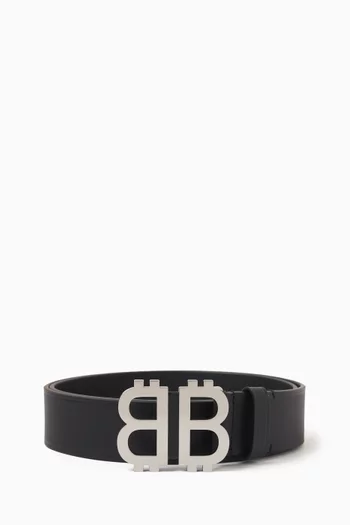 Crypto BB Belt in Leather