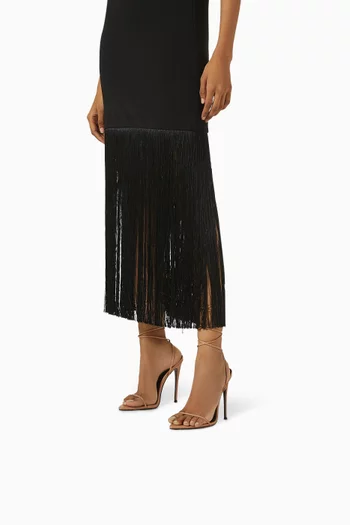 Luce Minimale 120 Lace-up Sandals in Vegan Leather