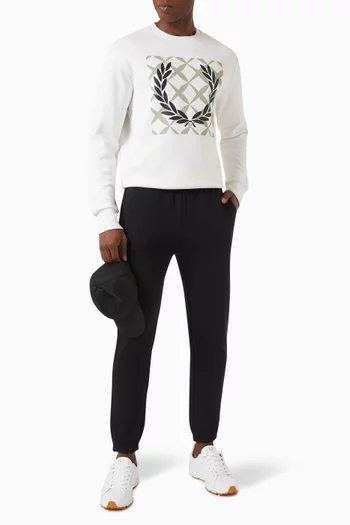 Sweatpants in Cotton Blend