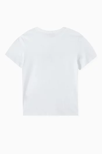 Logo-print T-shirt in Cotton