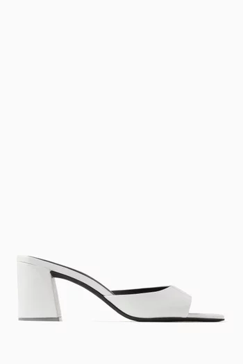 Dia 65 Mule Sandals in Patent Leather