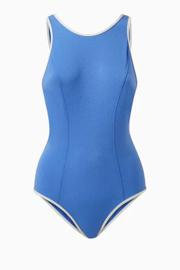Criss-cross One-piece Swimsuit