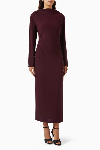 Sense of You Maxi Dress in Crepe