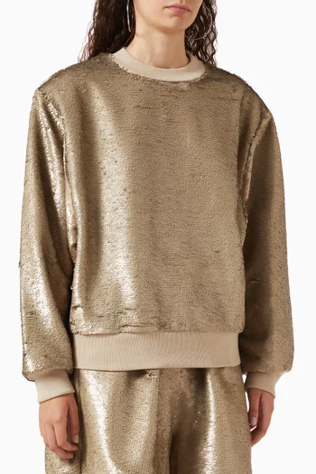 Metz Sequinned Sweatshirt