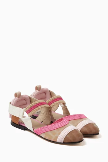 Colibrì Ballerina Sandals in FF Micromesh
