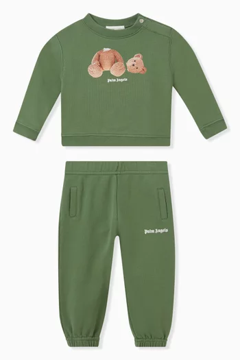 Logo Print Sweatpants in Cotton