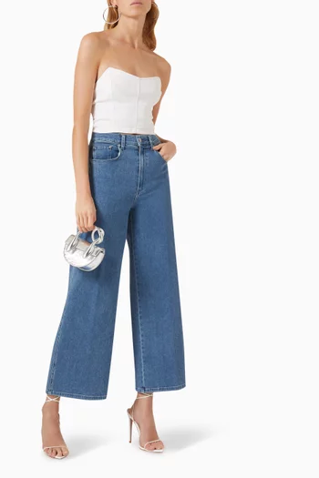 Juliette Wide-leg Jeans in Denim