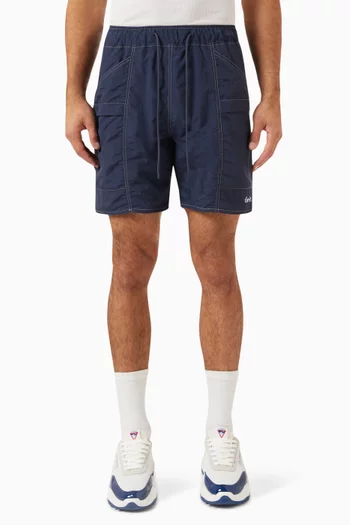 Comet Logo Shorts in Recycled Nylon
