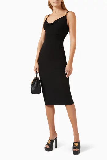 Medusa '95 Midi Dress in Stretch-jersey