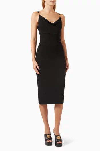 Medusa '95 Midi Dress in Stretch-jersey